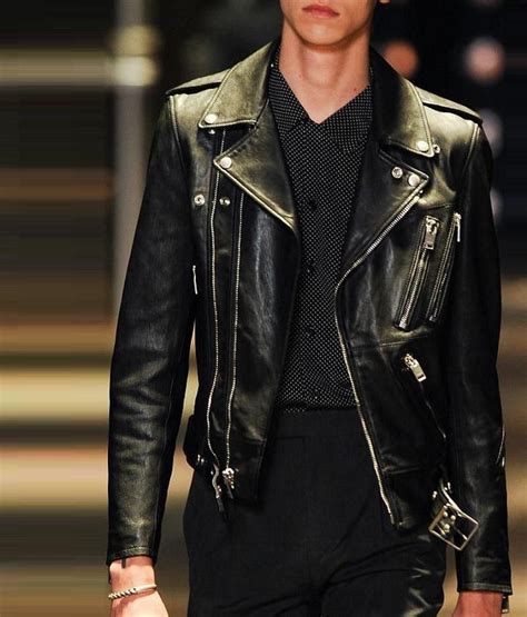 ysl leather jacket used|ysl leather jacket dupe.